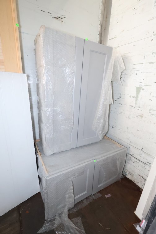 Painted kitchen cabinets