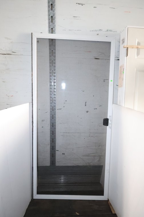Sliding patio screen door