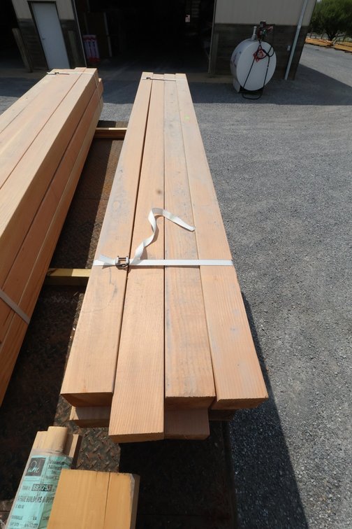 Fir 4x4 posts