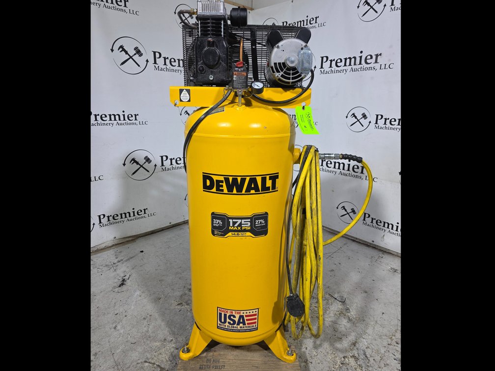 Dewalt DXCM603, 5-HP, 60-Gallon Air Compressor.