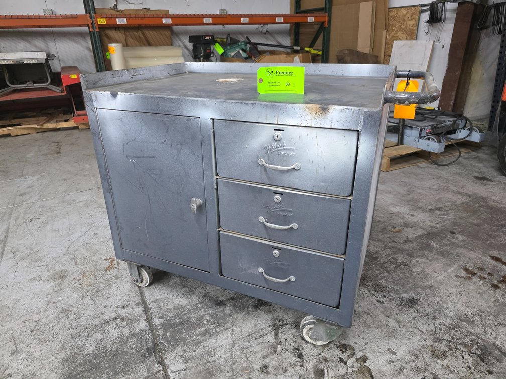 Pollard Rolling Shop Cabinet. 