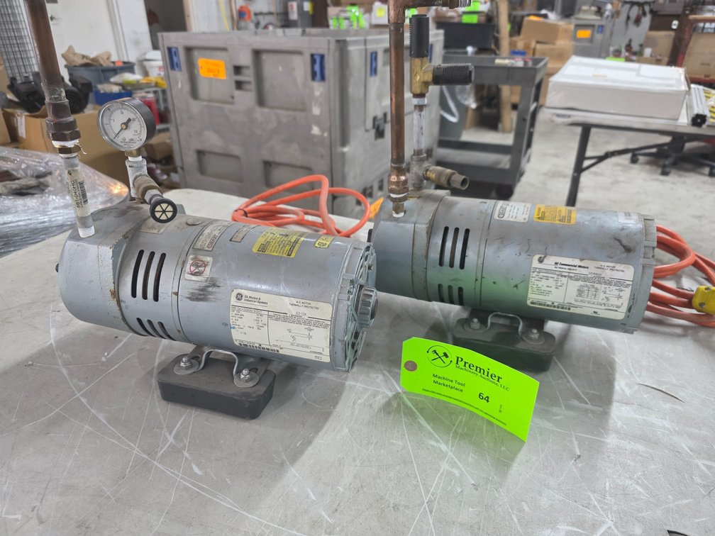 (2) Gast Vacuum Pumps.