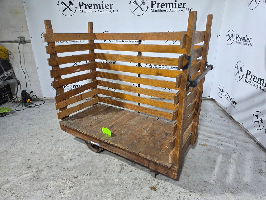 Nutting Platform Cart w/ (3) Sides.