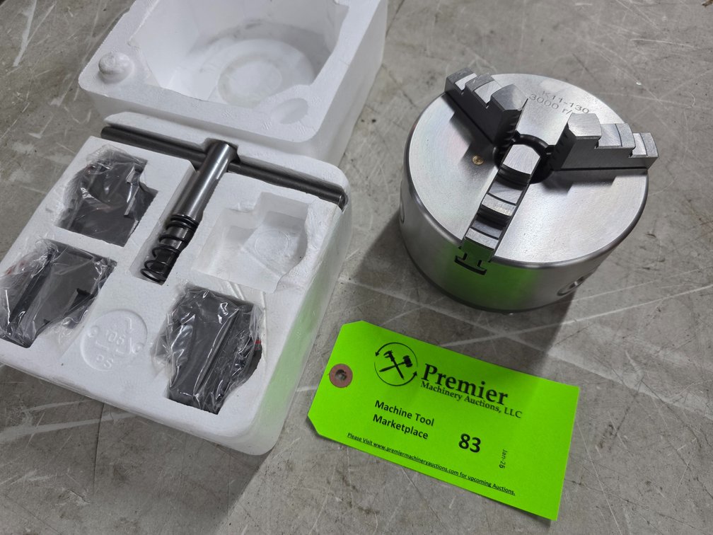 New 5" 3-Jaw Chuck.