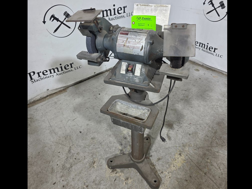 Dayton 8" Double End Pedestal Grinder.