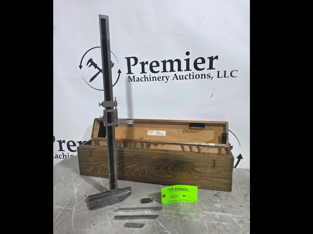Starrett No. 454, 24" Vernier Height Gage.