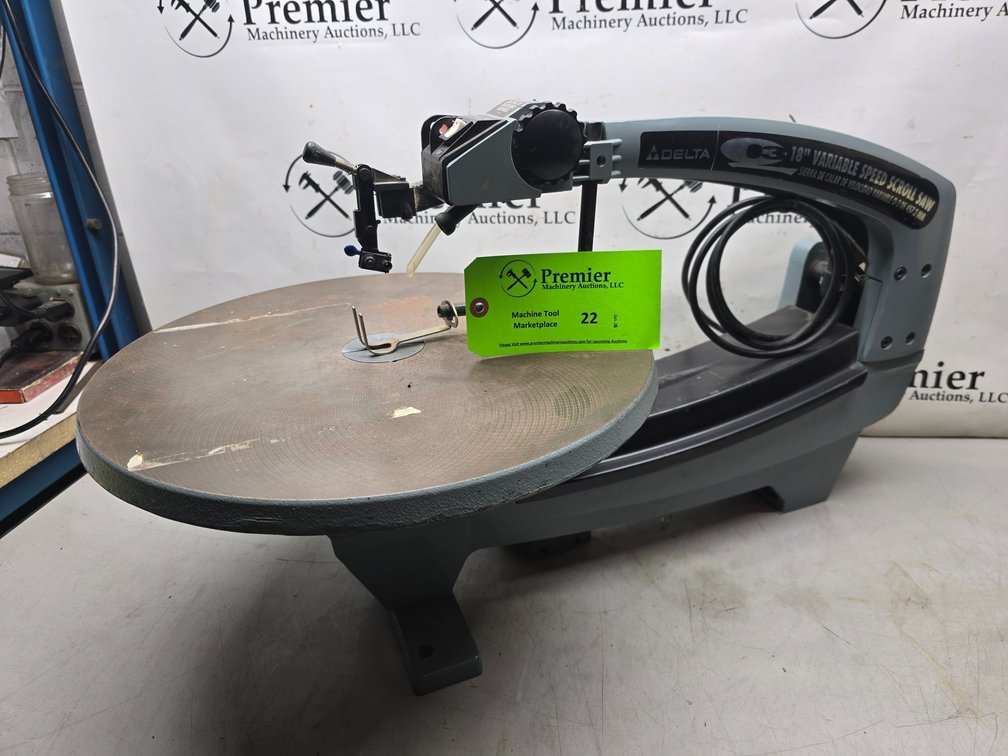 Delta Model 40-650 18" Variable Speed Scroll Saw