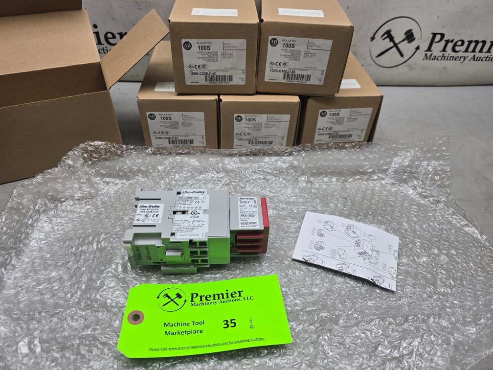 (6) Allen-Bradley Cat. No. 100S-C30EJ14C Contactors.