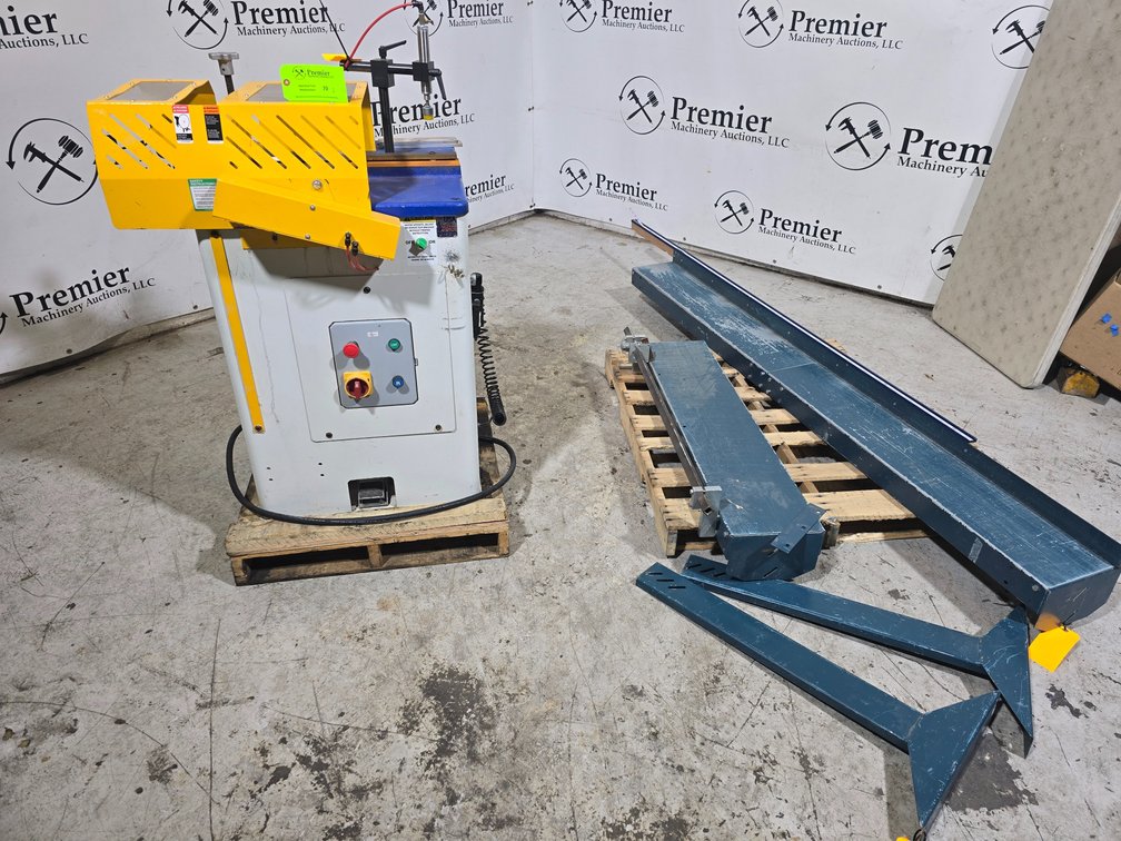 CTD Machines Model W214 Whirlwind Pneumatic Upcut Circular Saw.
