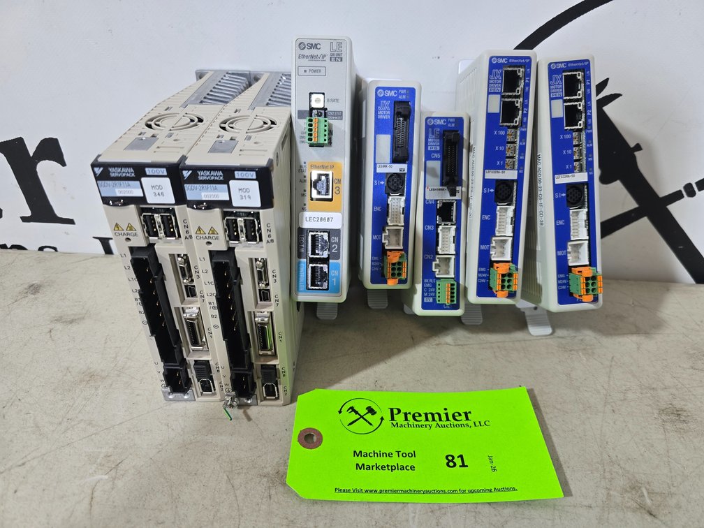 (2) Yaskawa Servopack Model SGDV-2R1F11A002000