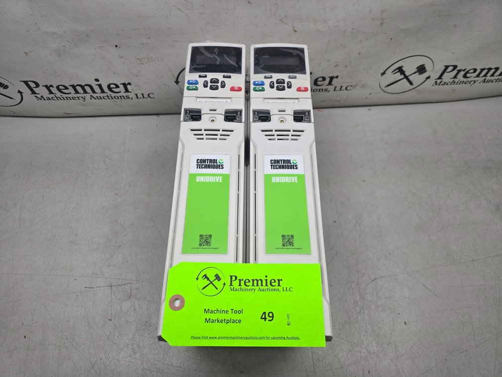 (2) Control Techniques No. M700-034 00035 A Unidrives High Performance AC Servo Drives