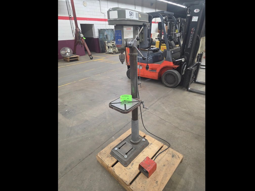 Continental 1/2 HP Floor Standing Drill Press.