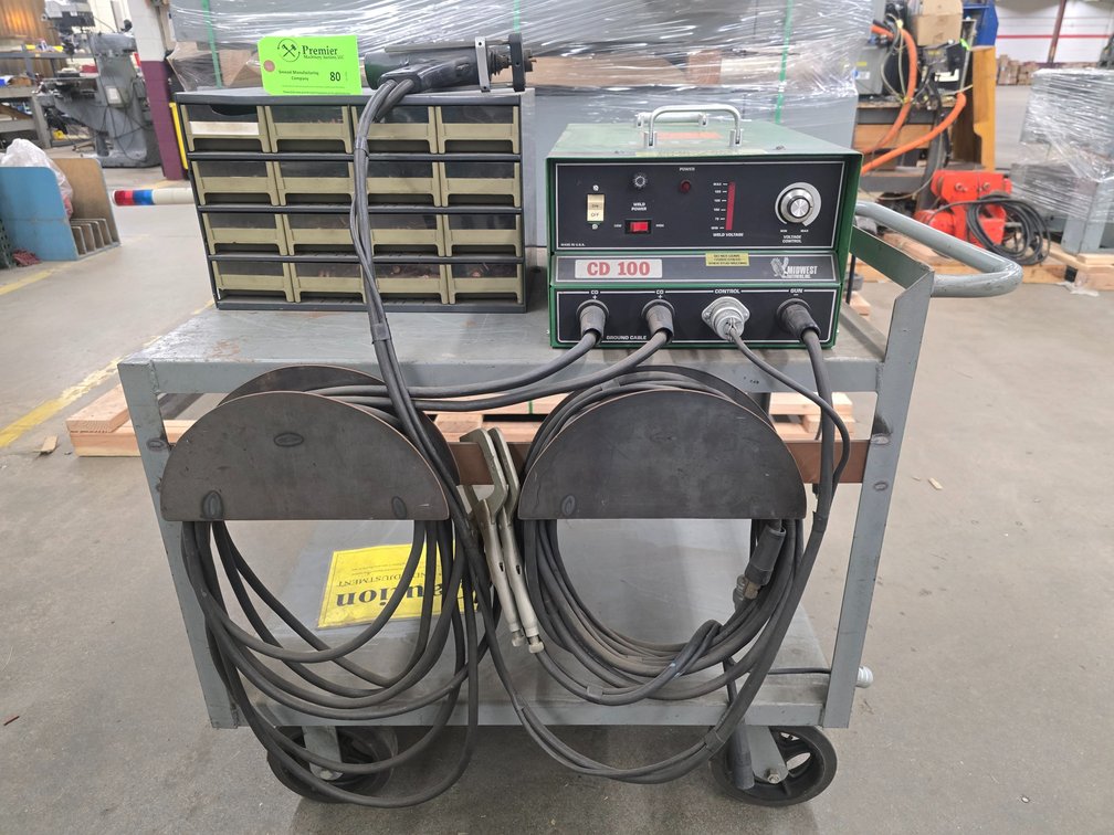 Midwest Fasteners Inc. Model CD100 Stud Welder.
