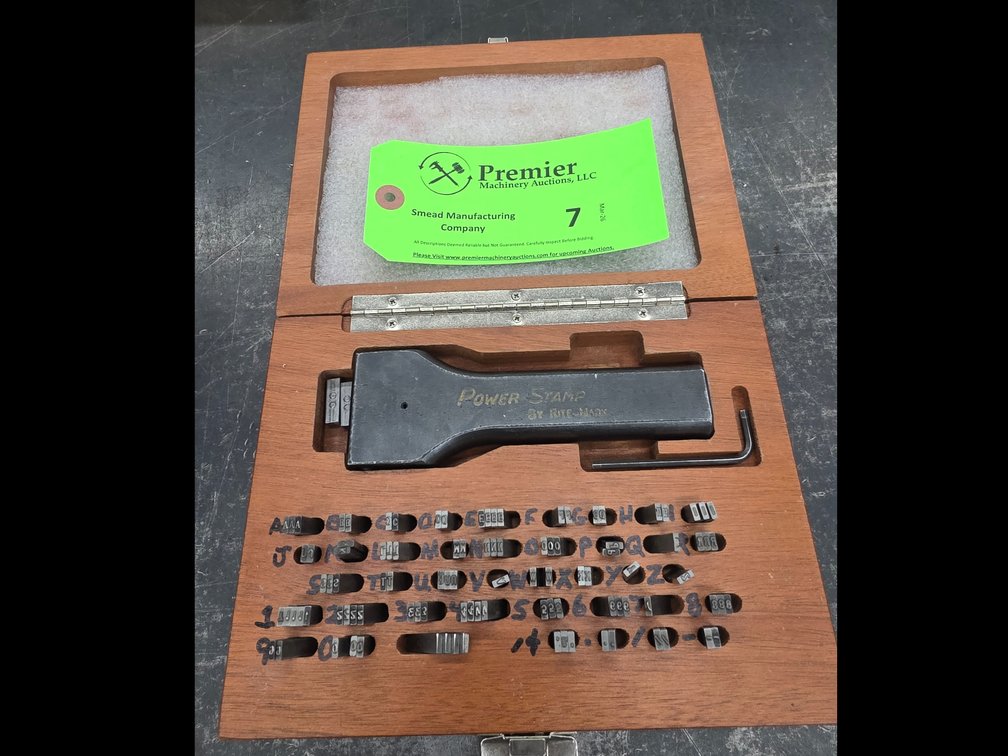 Rite-Mark "Power Stamp" Manual Stamping Punch