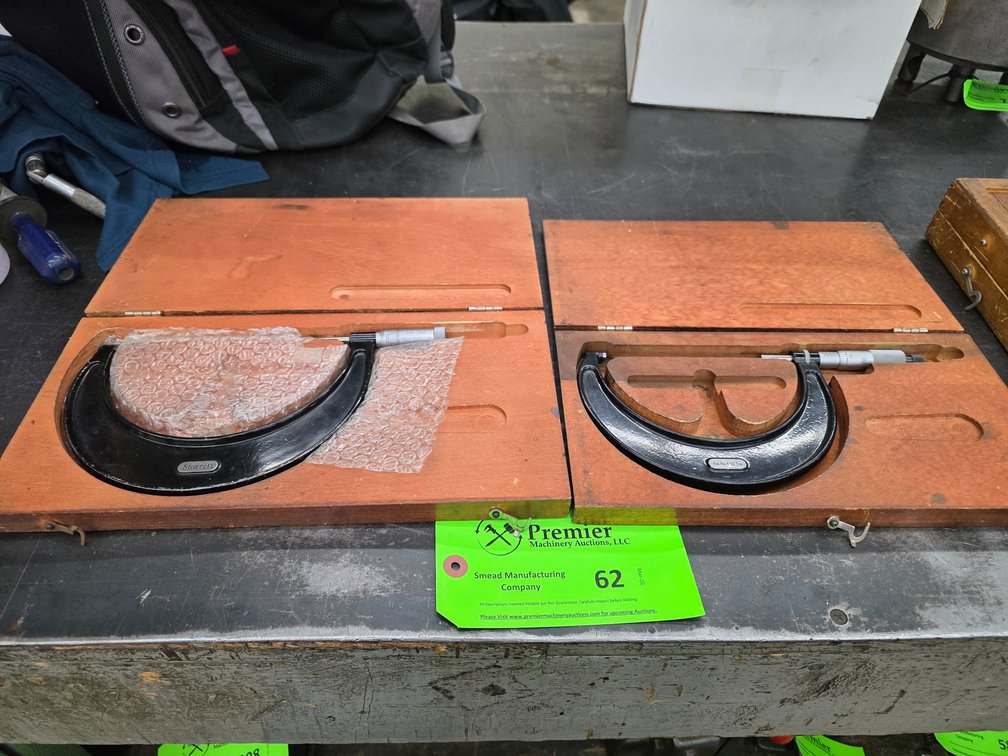 (2) Starrett no. 436 Micrometers