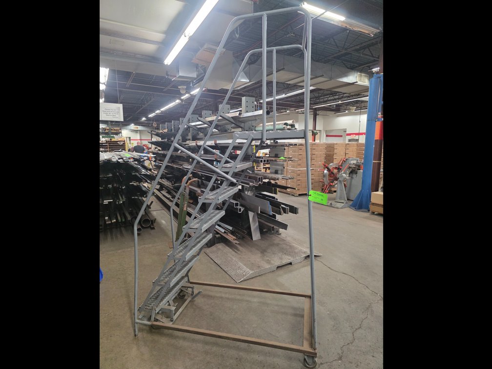Cotterman 70" Height Safety Stairs.