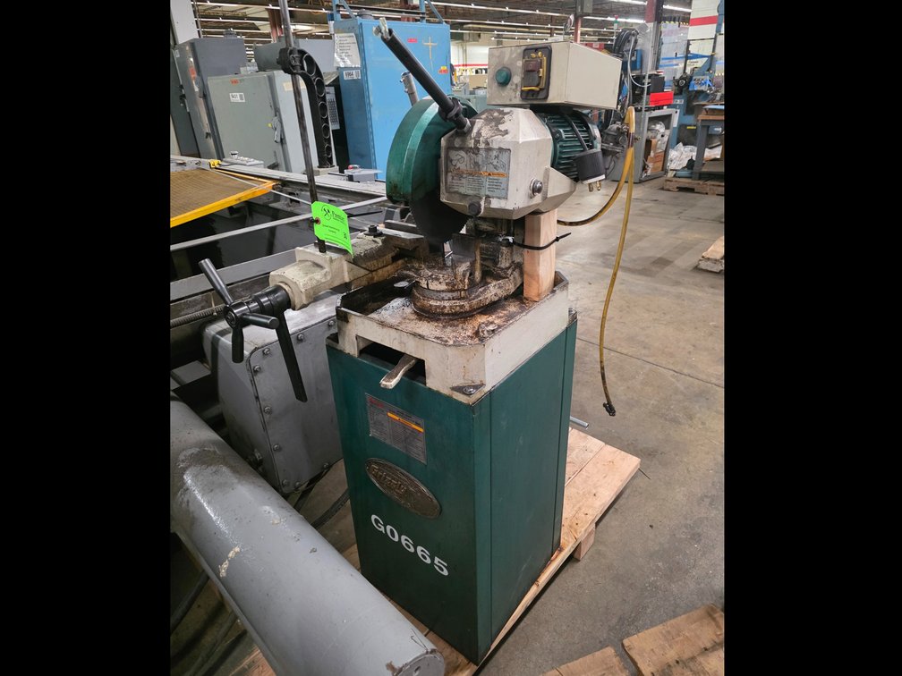 Grizzly Model G0665, Slow Speed Cold Saw.
