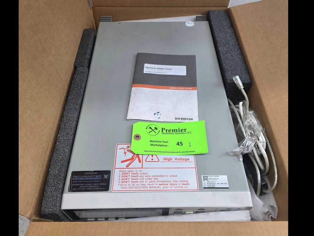 GW Instek GPT-9904 Electrical Safety Tester.