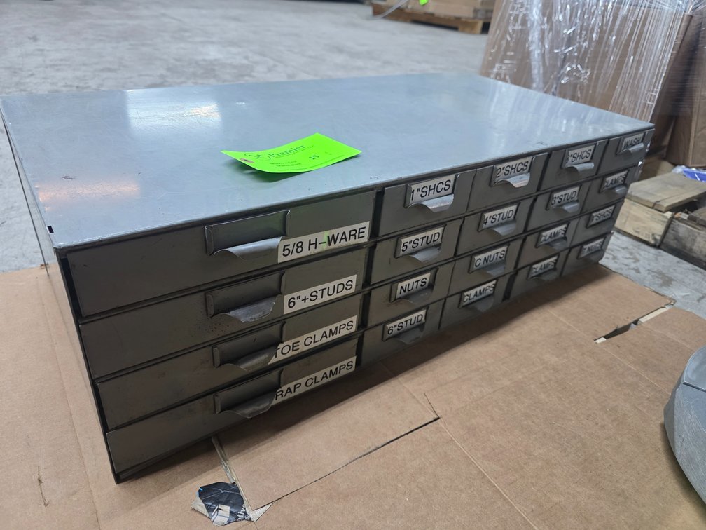 20-Drawer Small Parts Cabinet