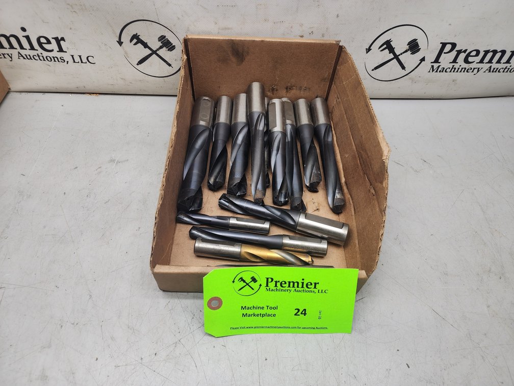 Assorted Carbide Tipped Drills.