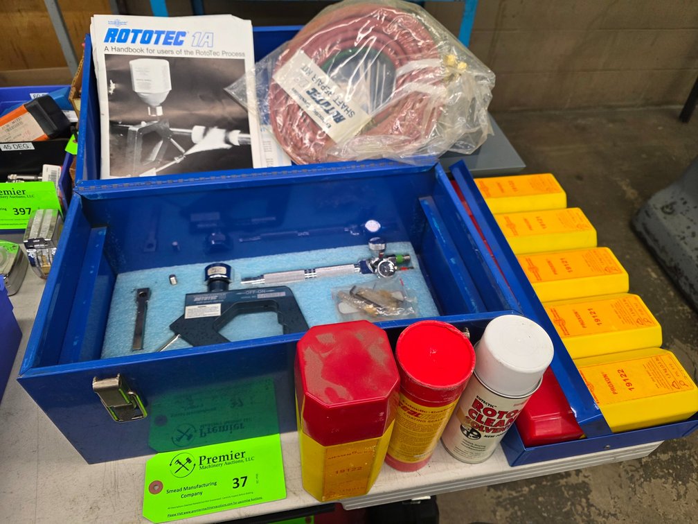Eutectic+Castolin Rototec 1A, Shaft Repair Spray Gun System