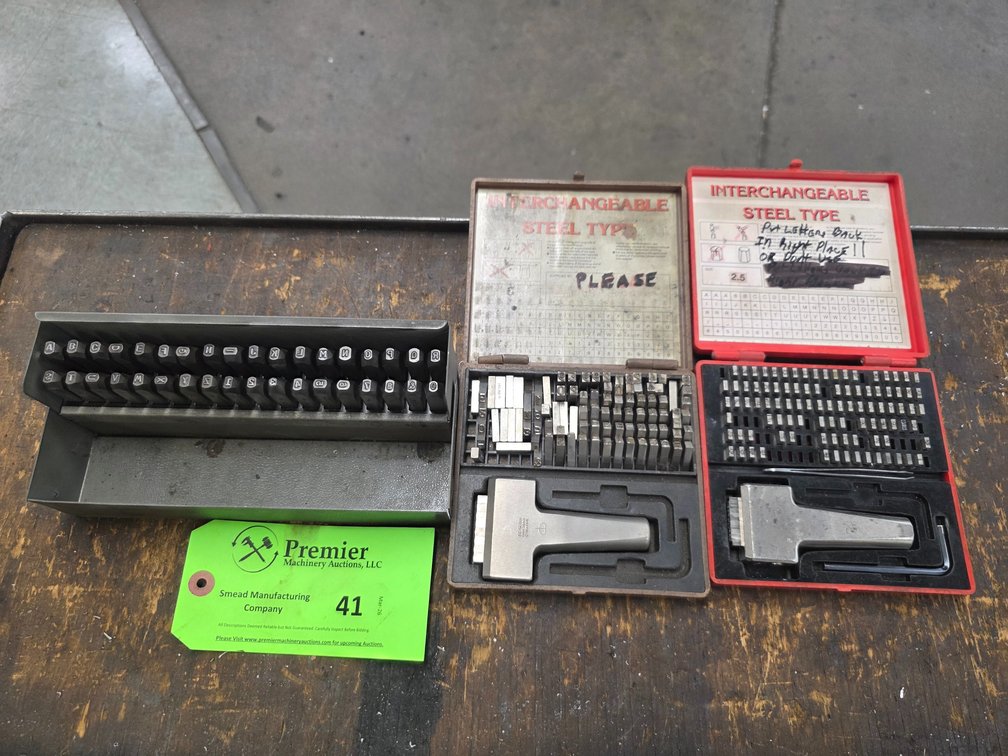 Steel Stamp Sets.