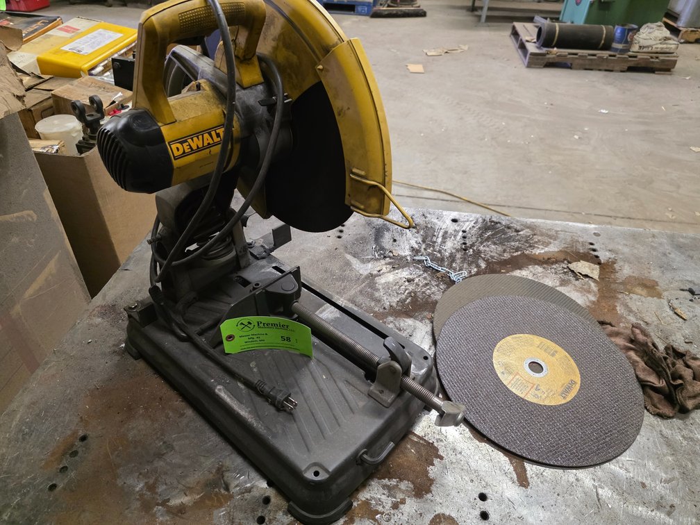 Dewalt Model DW871, 14" Abrasive Cut Off Saw.