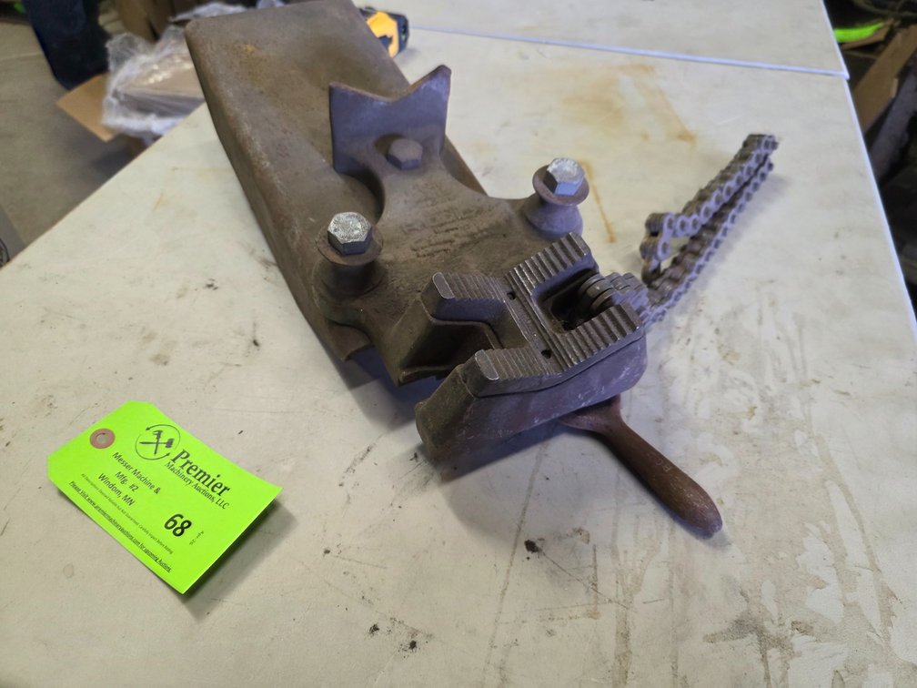 Ridgid Model B-C-6,  Chain Type Pipe Vise.
