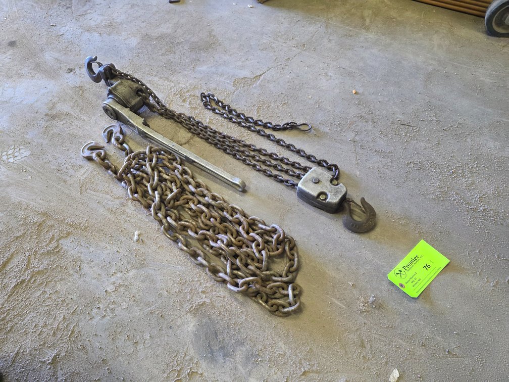 Assorted Rigging.