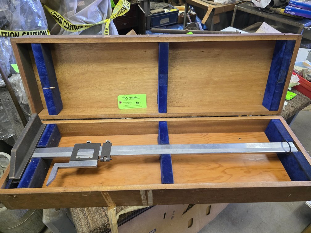 Brown & Sharpe 39" Vernier Height Gage.