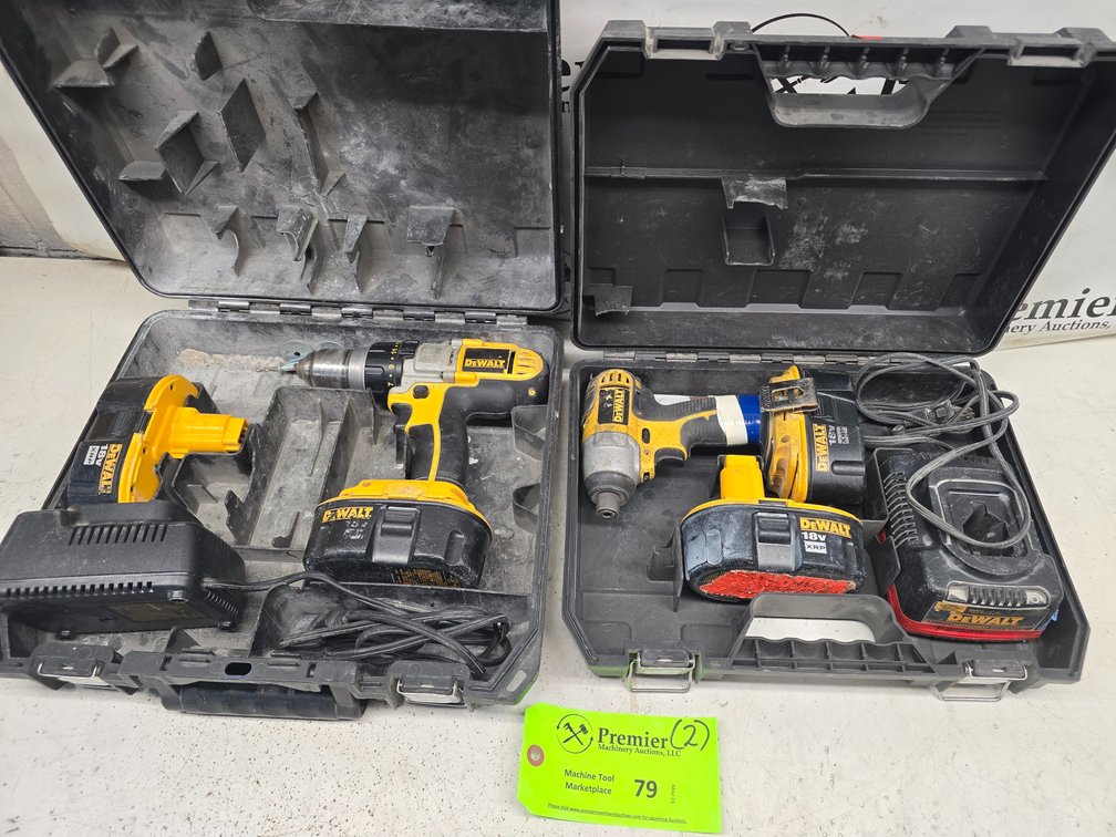 DeWalt Cordless Drill and Impact Driver.
