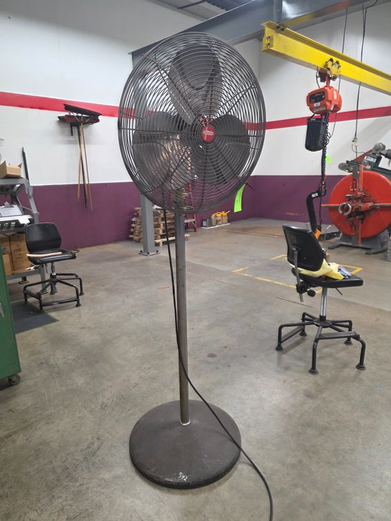 Dayton 24" Dia. Pedestal Fan.