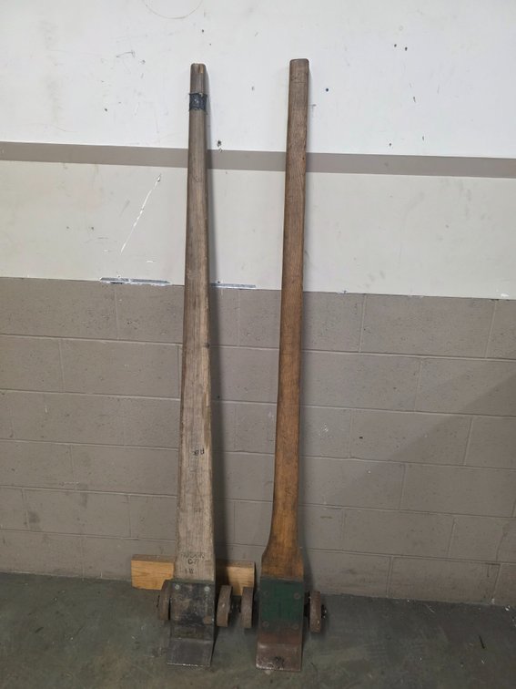 (2) 73" L Johnson Bars