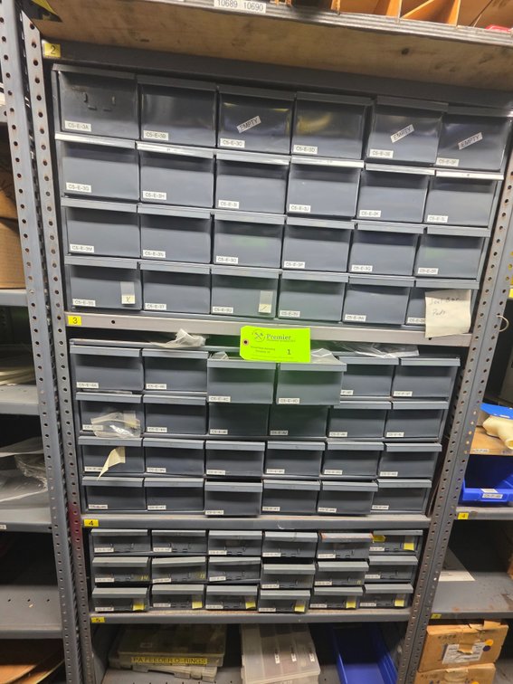 (3) Small Parts Drawer Units w/ Contents.