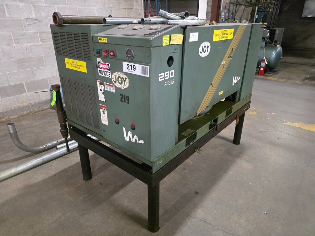 Joy Twistair 60 HP Screw Type Air Compressor.