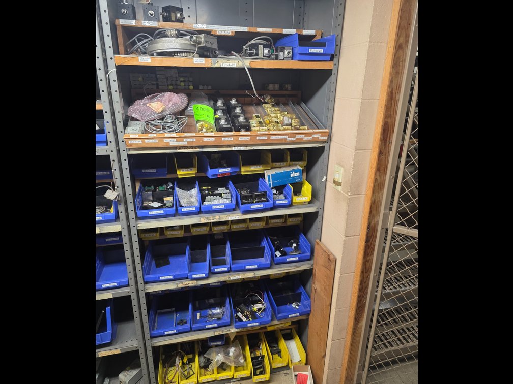 Contents of Shelving Unit.