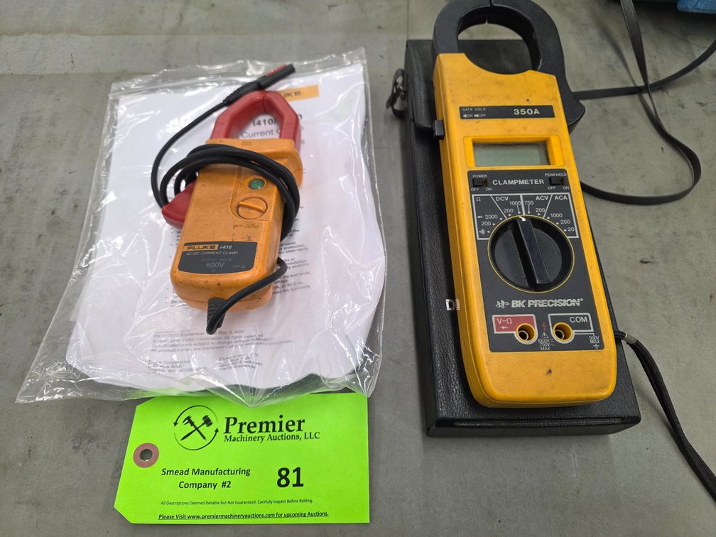 (2) Clamp Meters.