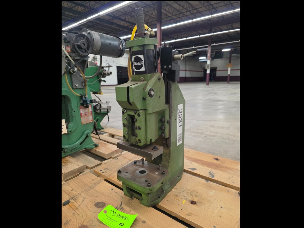 Schmidt Pneumatic Press.