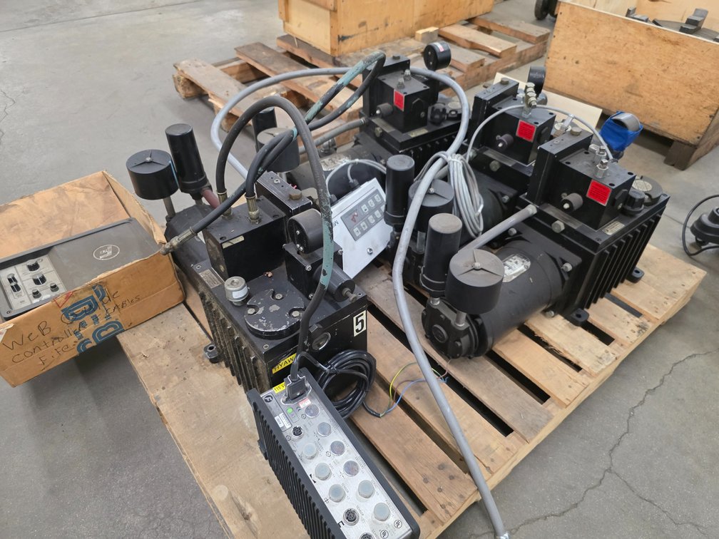 (4) Fife 3-Ph. Hydraulic Power Units.