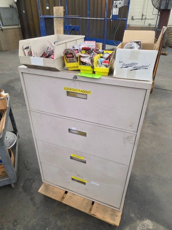Massive Group of Lock Out/Tag Out Supplies