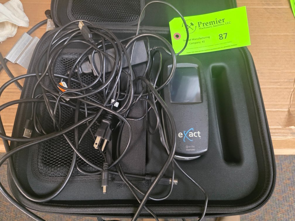 X-rite Panatone "Exact" Color Spectrophotometer.