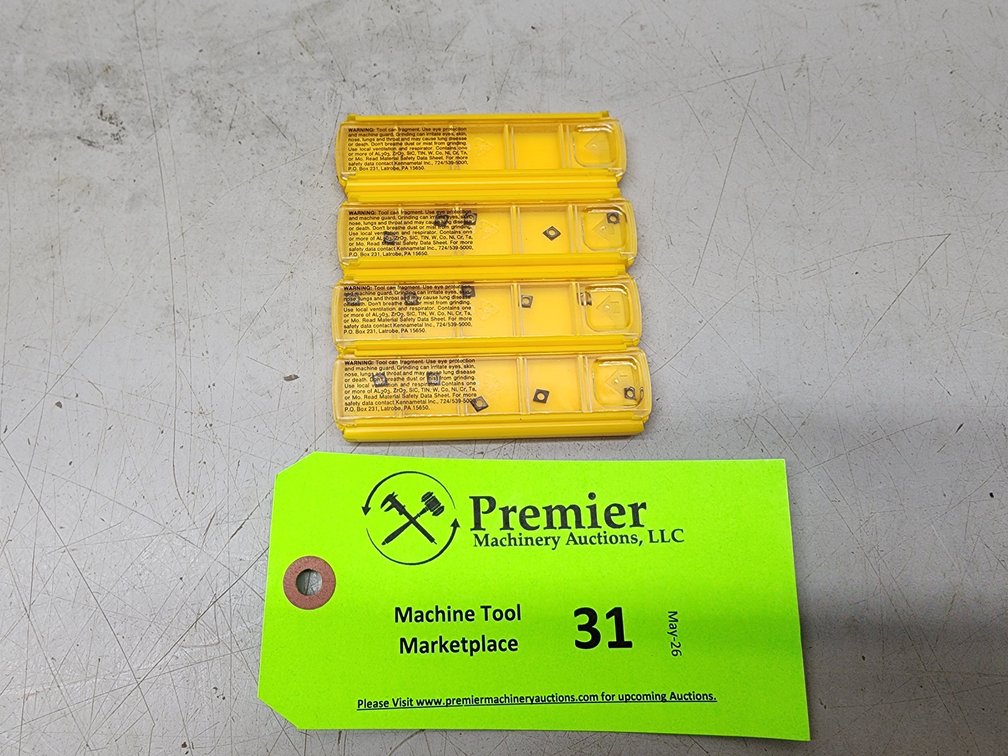 (4) Boxes Carbide Inserts.