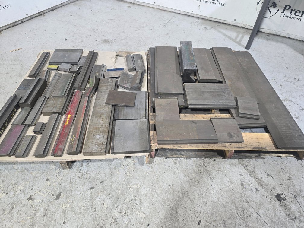 Assorted Press Brake Punches and Dies.