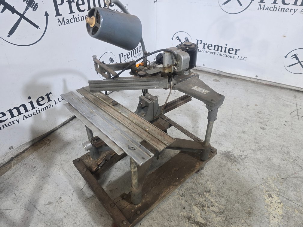 New Hermes Engravograph Pantograph/Engraver with Assorted Engraving Plates.