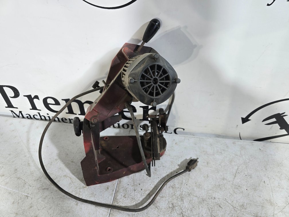 Chainsaw Chain Sharpener And Chainsaw Chain Punches and Rivet Spinner