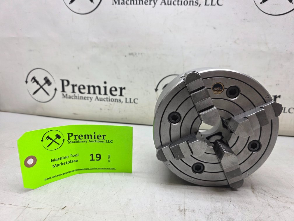 6" Buck 4-Jaw Chuck.