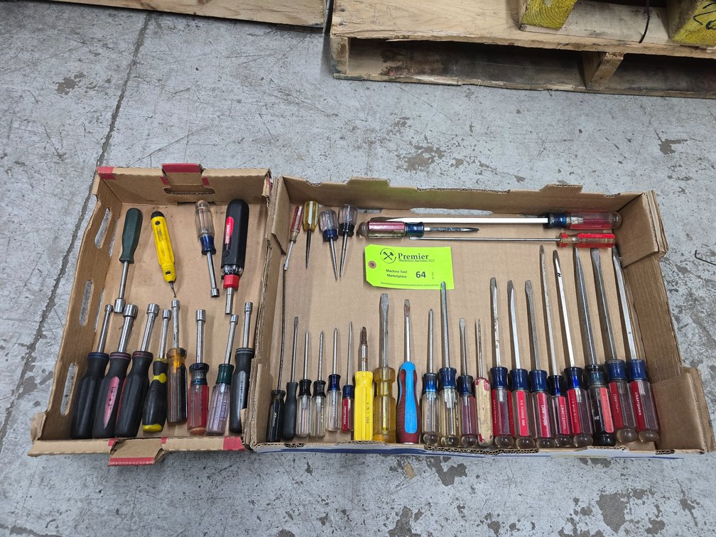 Assorted Screwdrivers and Nut Drivers