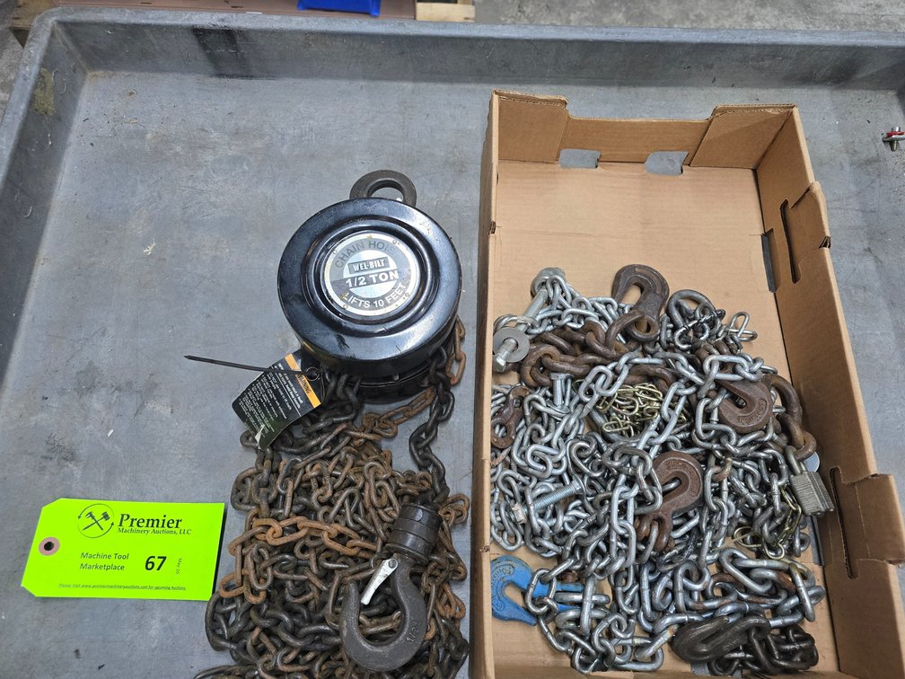 Wel-Bilt 1/2 Ton Chain Hoist