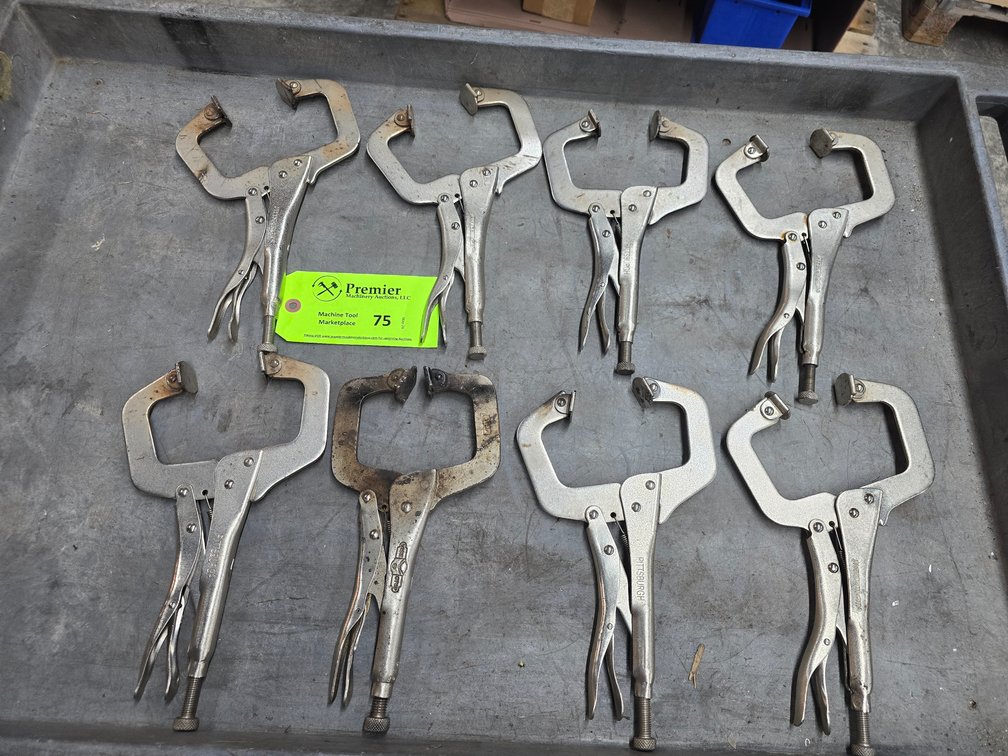 (8) Pittsburgh Vise Grips