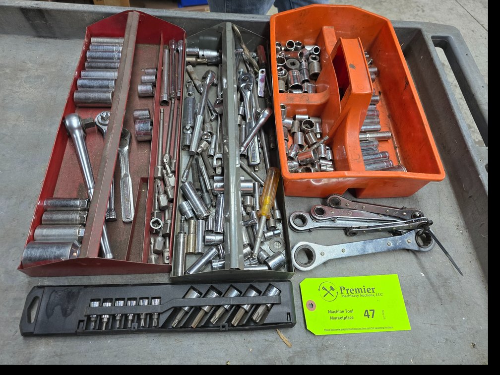 Assortment of Sockets and Ratchets
